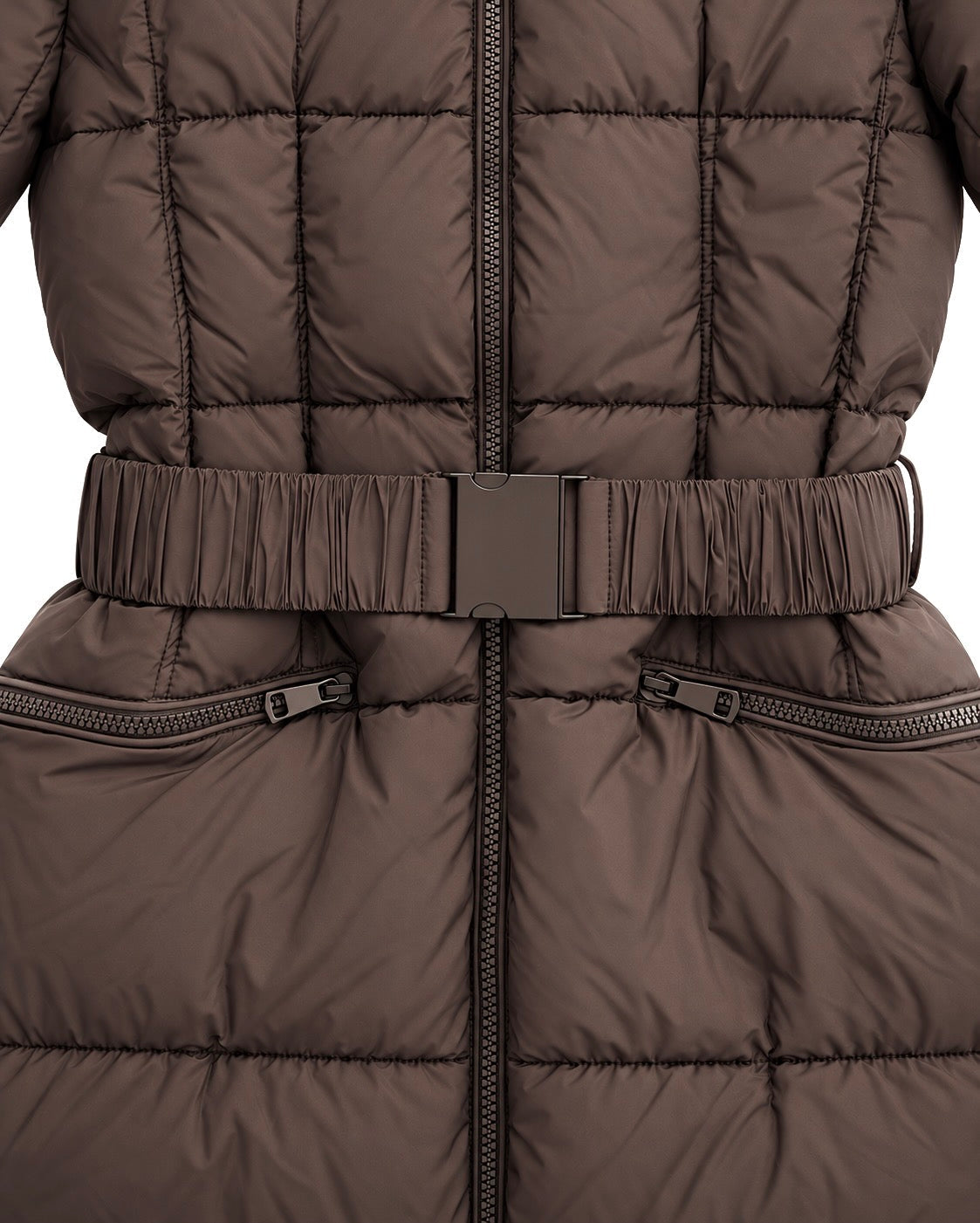 ENSO Belted Puffer Mokka rripi