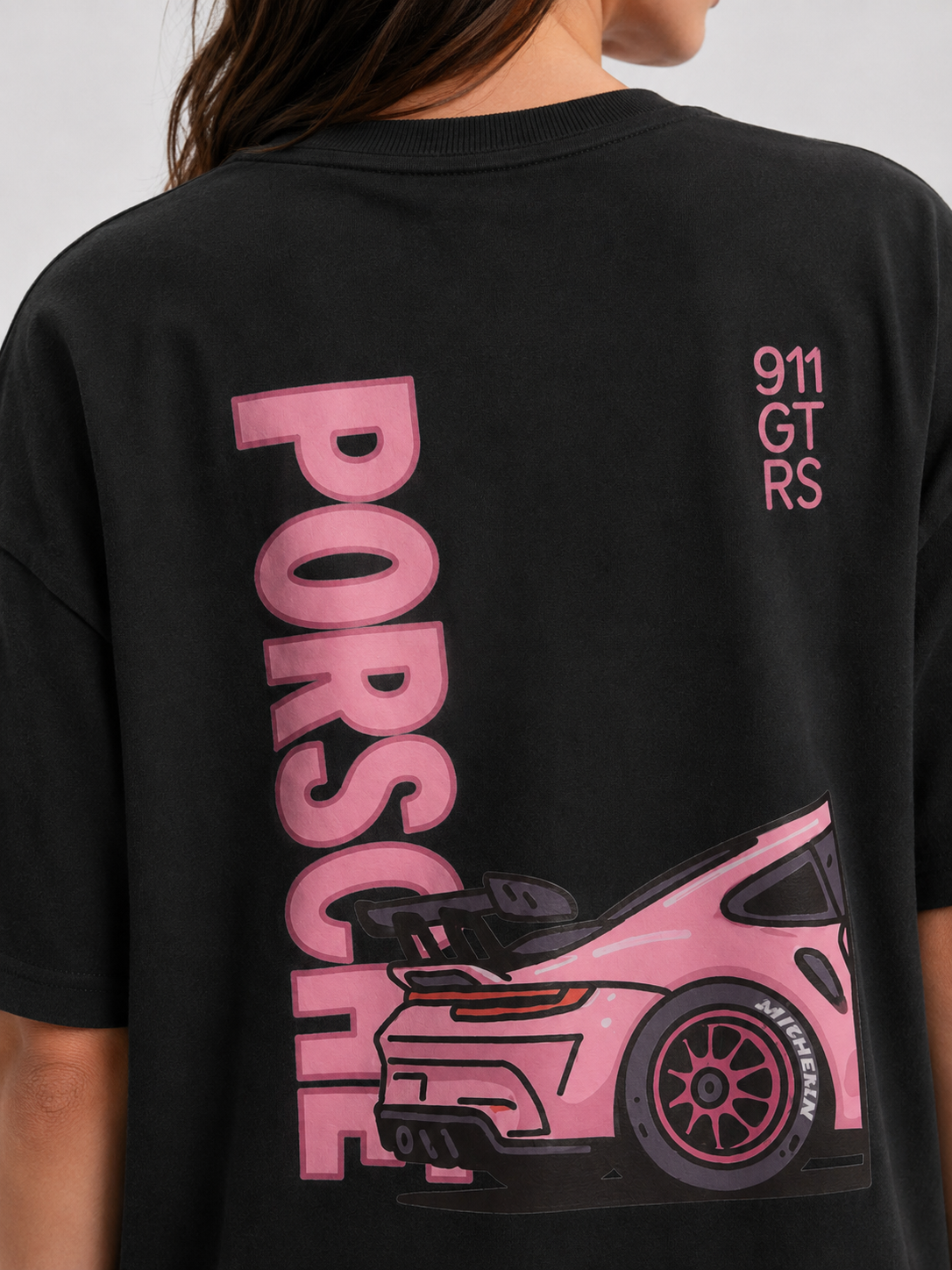 ENSO X PINK PORSCHE TEE