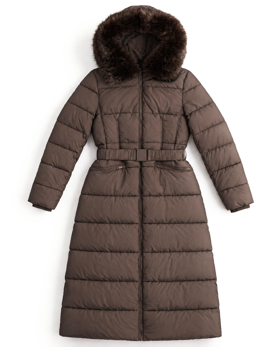 ENSO Belted Puffer Mokka